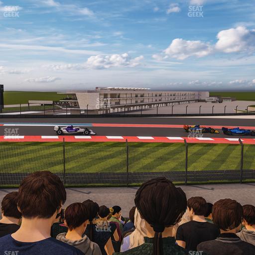 Circuit of The Americas - Section Turn 2 Grandstand 1 Seat View