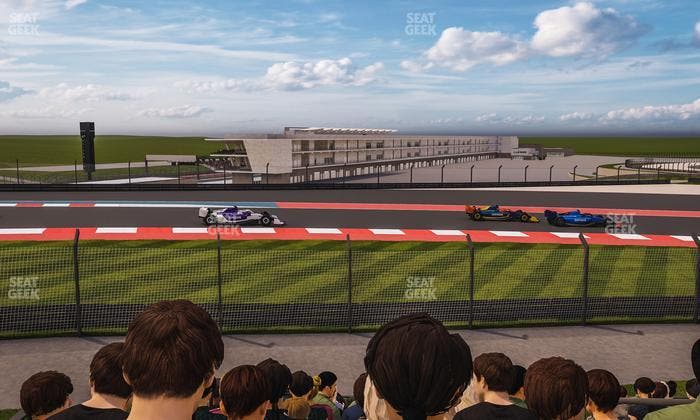 Circuit of The Americas - Section Turn 2 Grandstand 1 Seat View