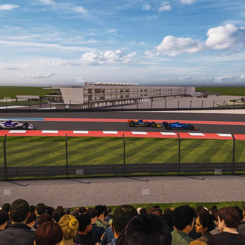 Circuit of The Americas - Section Turn 2 Grandstand 2 Seat View