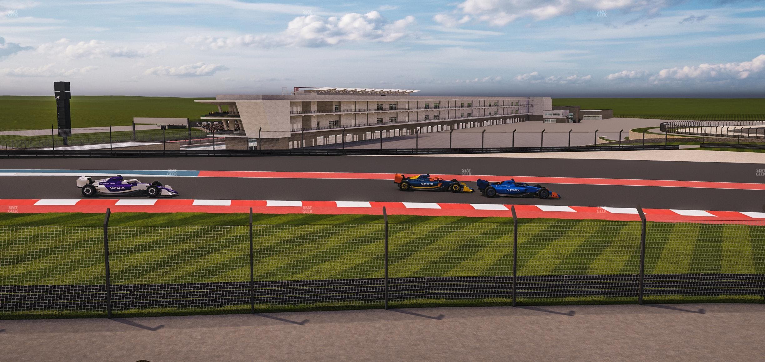 Circuit of The Americas - Section Turn 2 Grandstand 2 Seat View