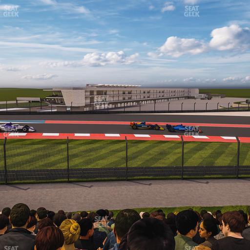 Circuit of The Americas - Section Turn 2 Grandstand 2 Seat View