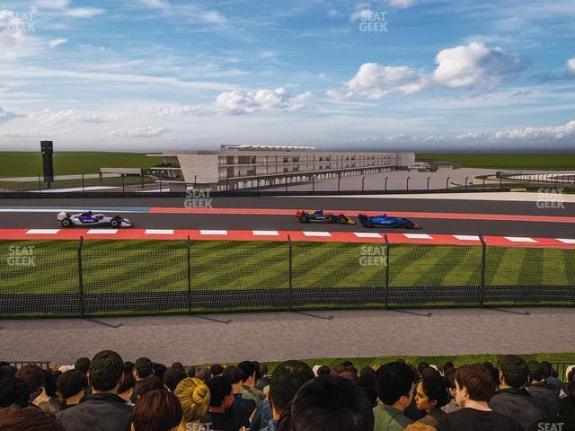 Circuit of The Americas - Section Turn 2 Grandstand 2 Seat View