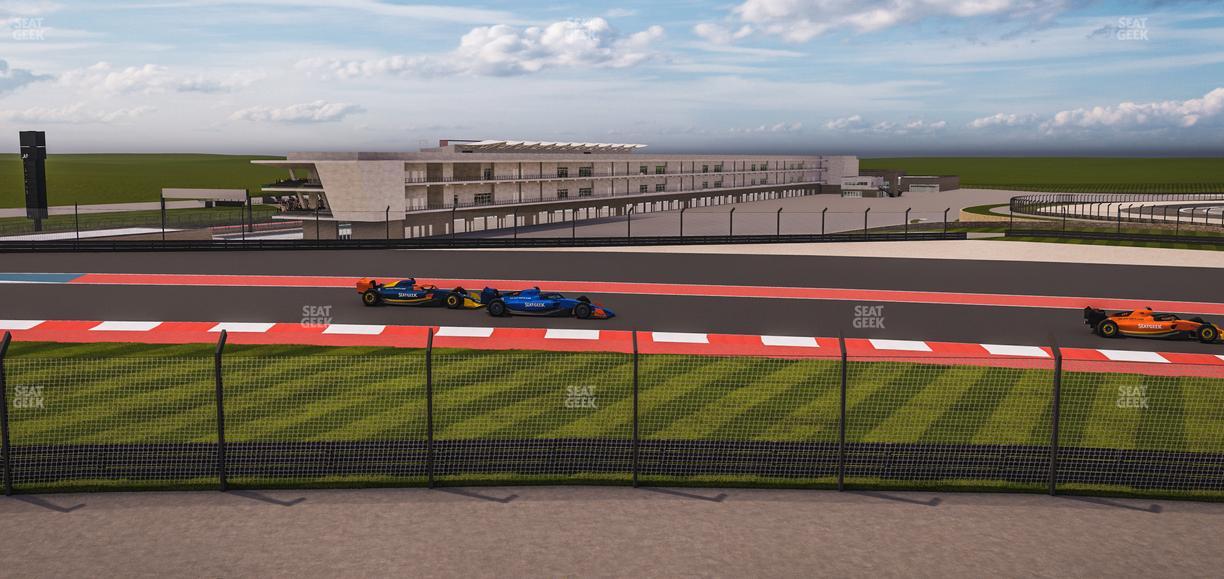 Circuit of The Americas - Section Turn 2 Grandstand 3 Seat View