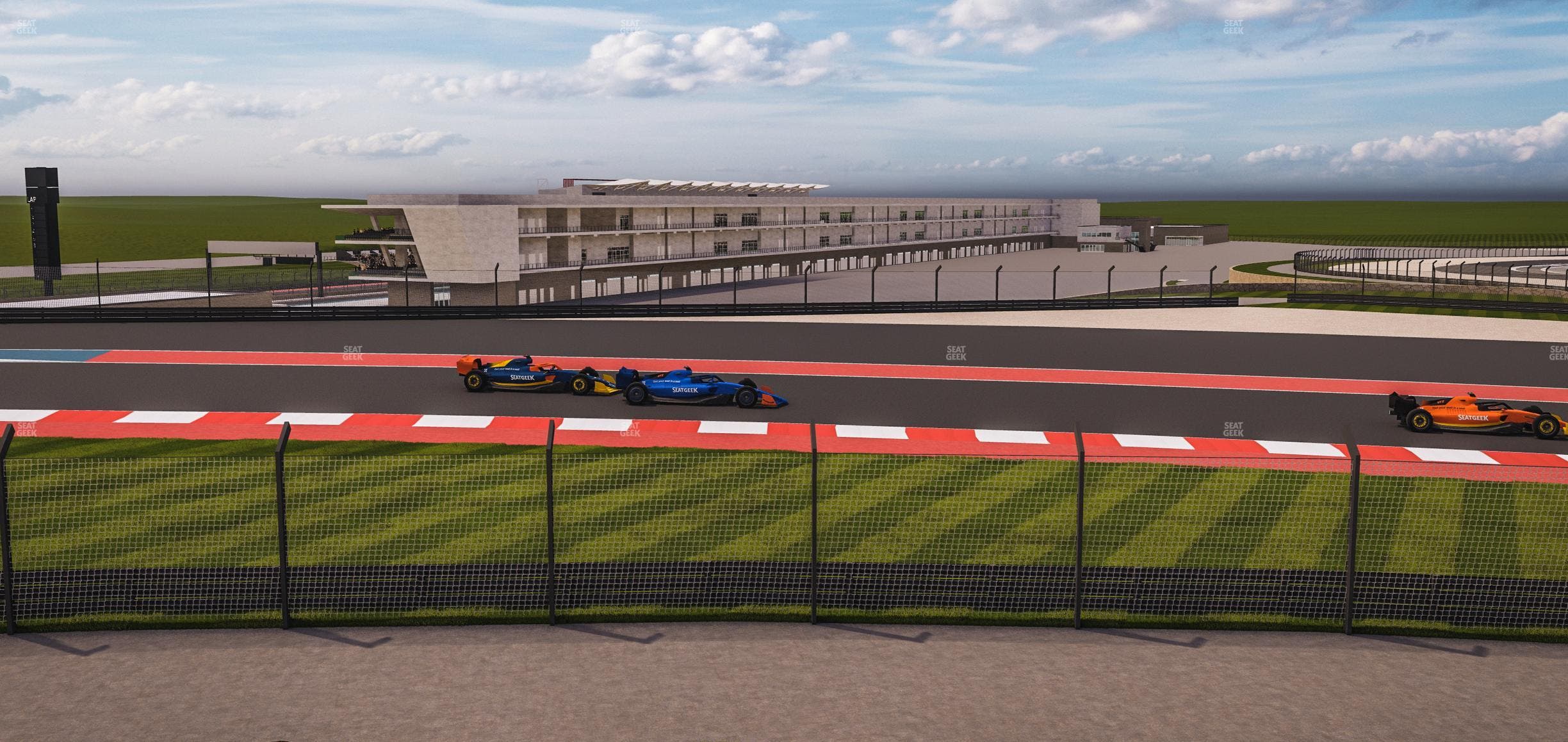 Circuit of The Americas - Section Turn 2 Grandstand 3 Seat View