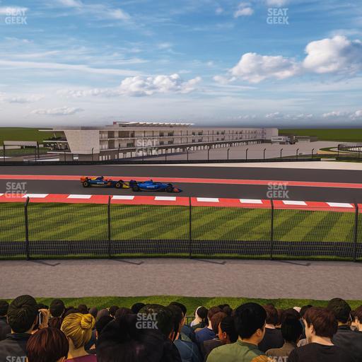 Circuit of The Americas - Section Turn 2 Grandstand 3 Seat View