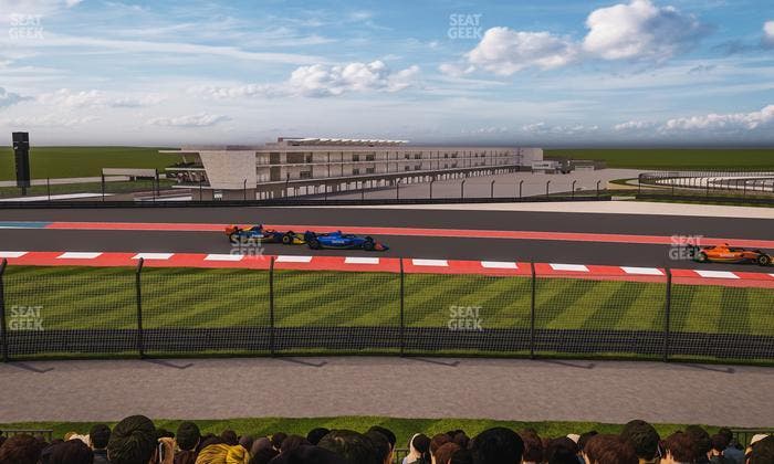 Circuit of The Americas - Section Turn 2 Grandstand 3 Seat View