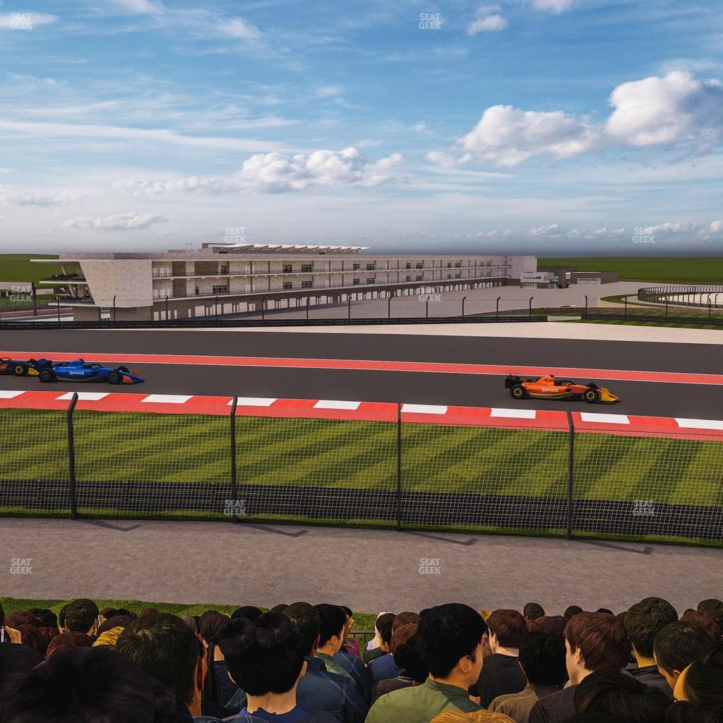 Circuit of The Americas - Section Turn 2 Grandstand 4 Seat View