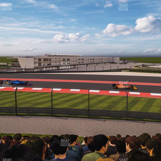 Circuit of The Americas - Section Turn 2 Grandstand 4 Seat View