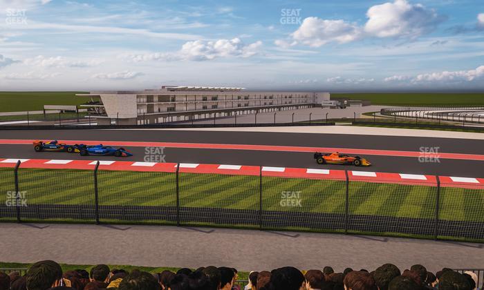 Circuit of The Americas - Section Turn 2 Grandstand 4 Seat View