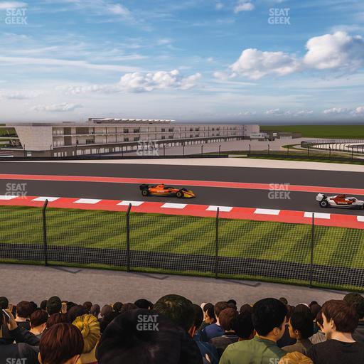 Circuit of The Americas - Section Turn 2 Grandstand 5 Seat View