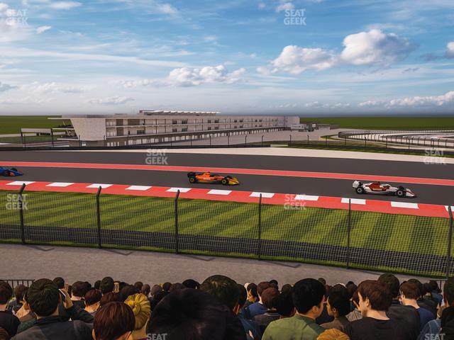 Circuit of The Americas - Section Turn 2 Grandstand 5 Seat View
