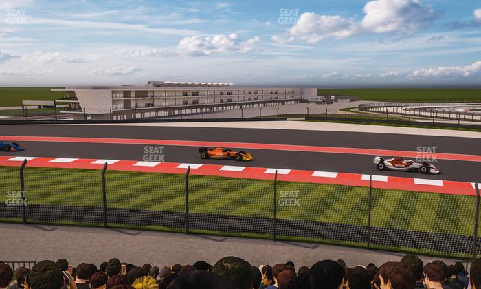 Circuit of The Americas - Section Turn 2 Grandstand 5 Seat View