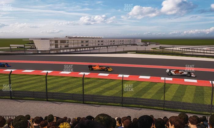 Circuit of The Americas - Section Turn 2 Grandstand 5 Seat View