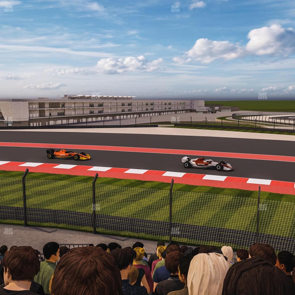 Circuit of The Americas - Section Turn 2 Grandstand 6 Seat View
