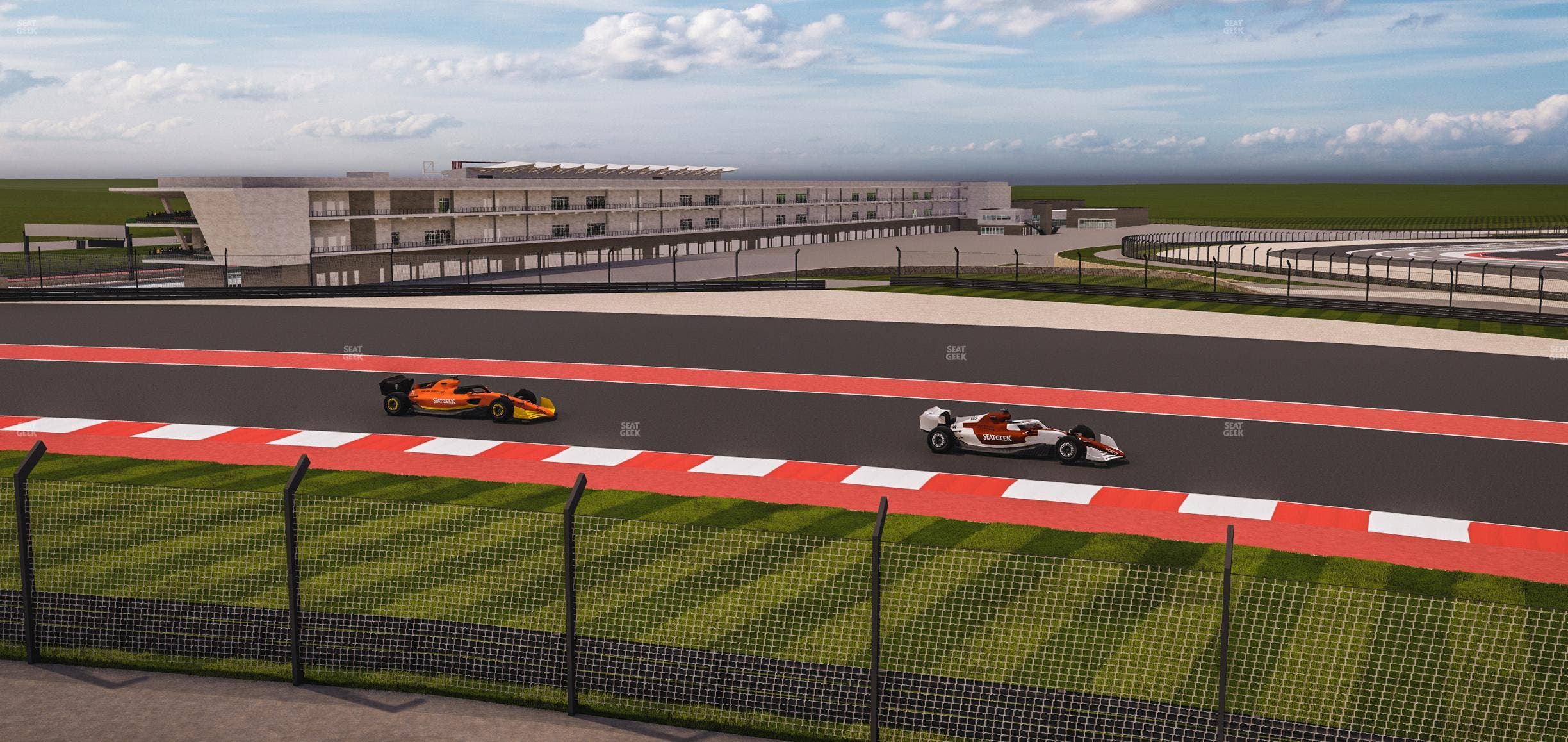 Circuit of The Americas - Section Turn 2 Grandstand 6 Seat View