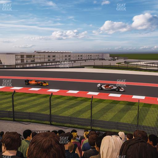 Circuit of The Americas - Section Turn 2 Grandstand 6 Seat View