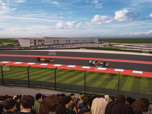 Circuit of The Americas - Section Turn 2 Grandstand 6 Seat View
