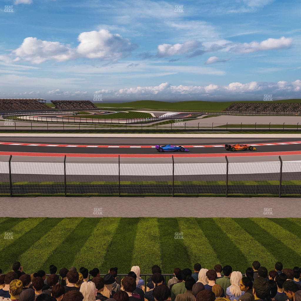 Circuit of The Americas - Section Turn 4 Grandstand 10 Seat View
