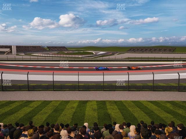 Circuit of The Americas - Section Turn 4 Grandstand 10 Seat View