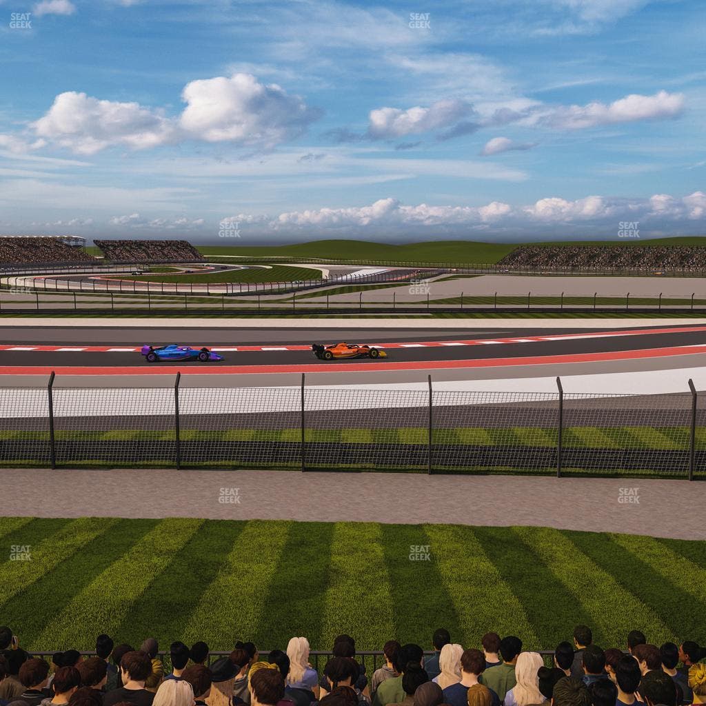 Circuit of The Americas - Section Turn 4 Grandstand 11 Seat View