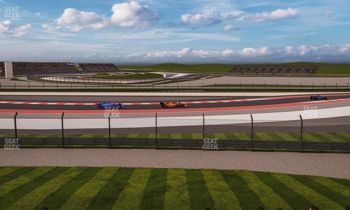 Circuit of The Americas - Section Turn 4 Grandstand 11 Seat View