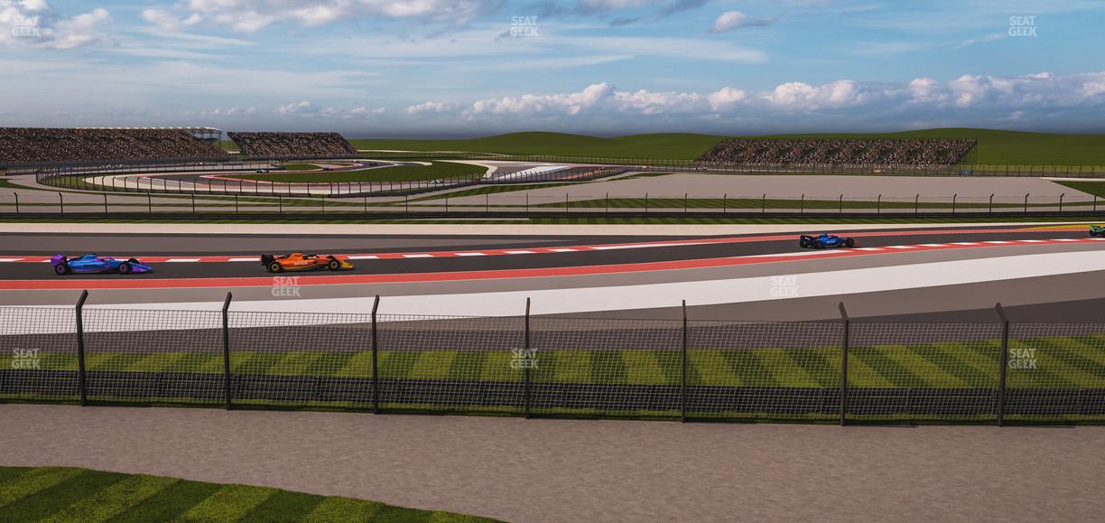 Circuit of The Americas - Section Turn 4 Grandstand 12 Seat View