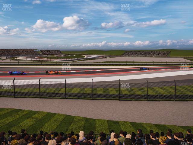 Circuit of The Americas - Section Turn 4 Grandstand 12 Seat View