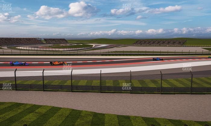 Circuit of The Americas - Section Turn 4 Grandstand 12 Seat View