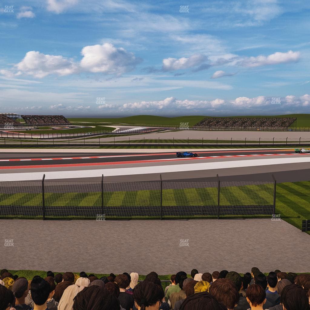Circuit of The Americas - Section Turn 4 Grandstand 13 Seat View