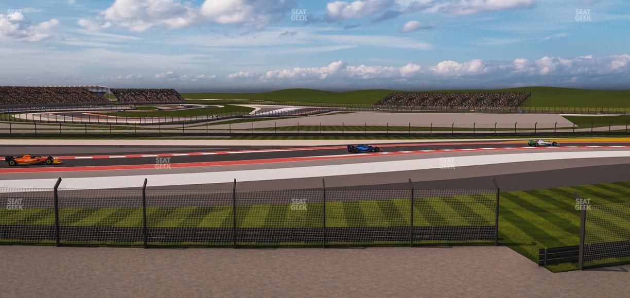Circuit of The Americas - Section Turn 4 Grandstand 13 Seat View