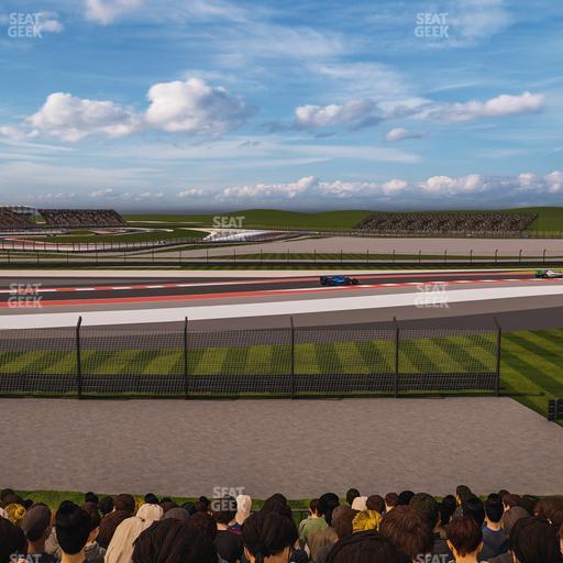 Circuit of The Americas - Section Turn 4 Grandstand 13 Seat View