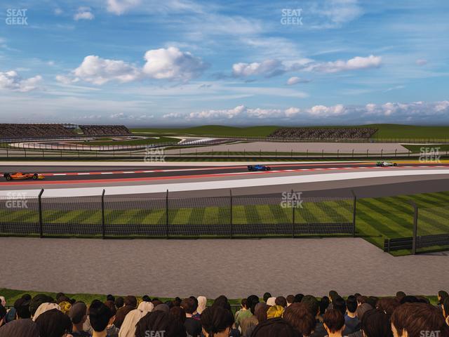 Circuit of The Americas - Section Turn 4 Grandstand 13 Seat View