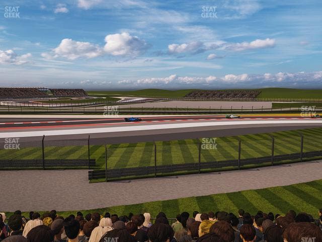 Circuit of The Americas - Section Turn 4 Grandstand 14 Seat View