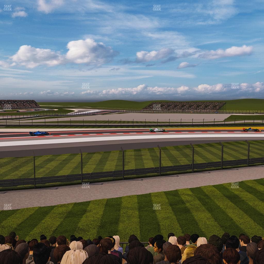 Circuit of The Americas - Section Turn 4 Grandstand 15 Seat View