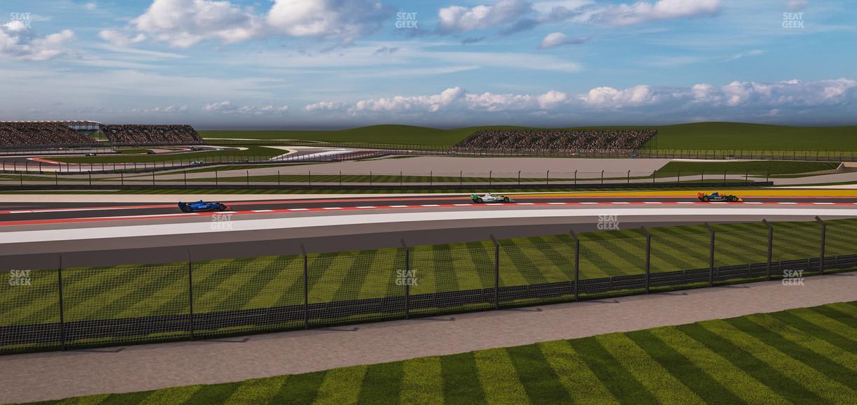 Circuit of The Americas - Section Turn 4 Grandstand 15 Seat View