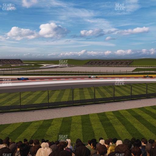 Circuit of The Americas - Section Turn 4 Grandstand 15 Seat View