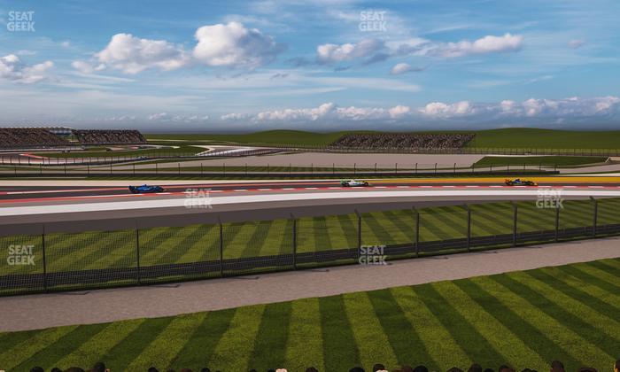 Circuit of The Americas - Section Turn 4 Grandstand 15 Seat View