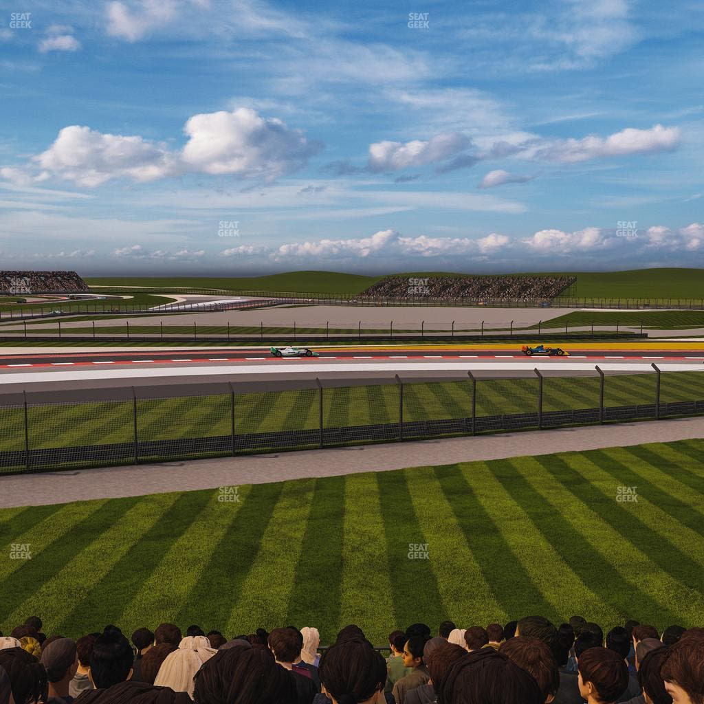 Circuit of The Americas - Section Turn 4 Grandstand 16 Seat View