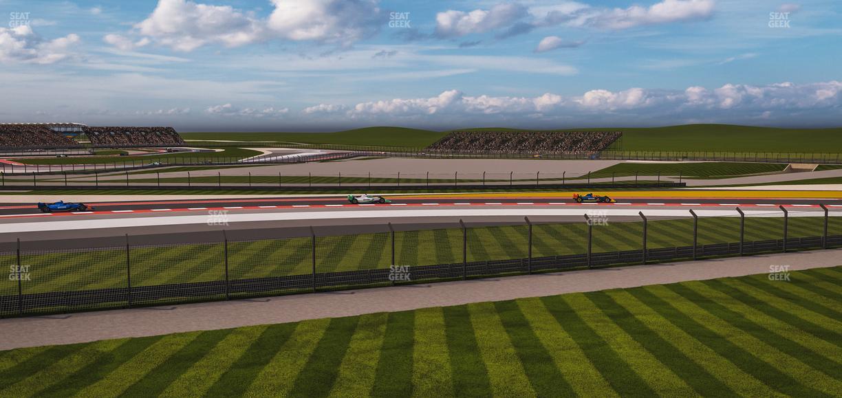 Circuit of The Americas - Section Turn 4 Grandstand 16 Seat View