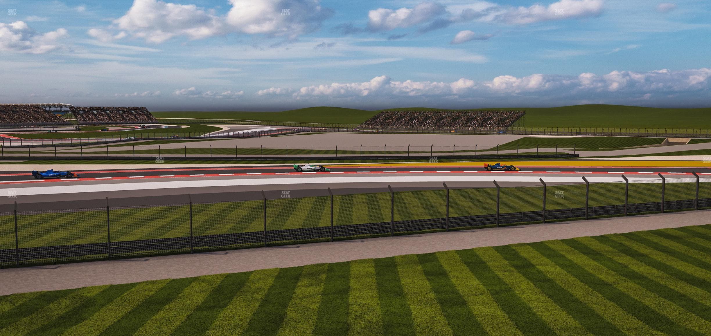 Circuit of The Americas - Section Turn 4 Grandstand 16 Seat View
