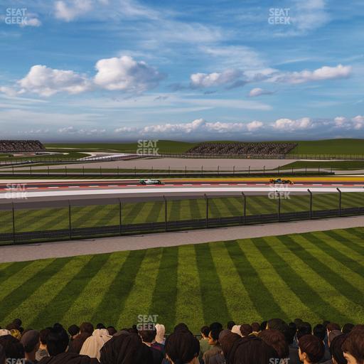 Circuit of The Americas - Section Turn 4 Grandstand 16 Seat View