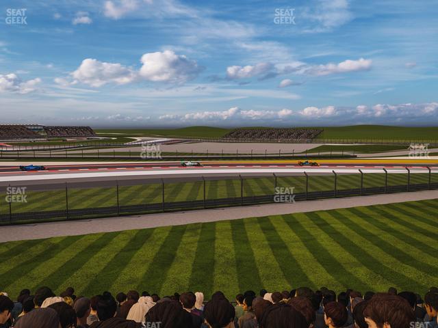 Circuit of The Americas - Section Turn 4 Grandstand 16 Seat View