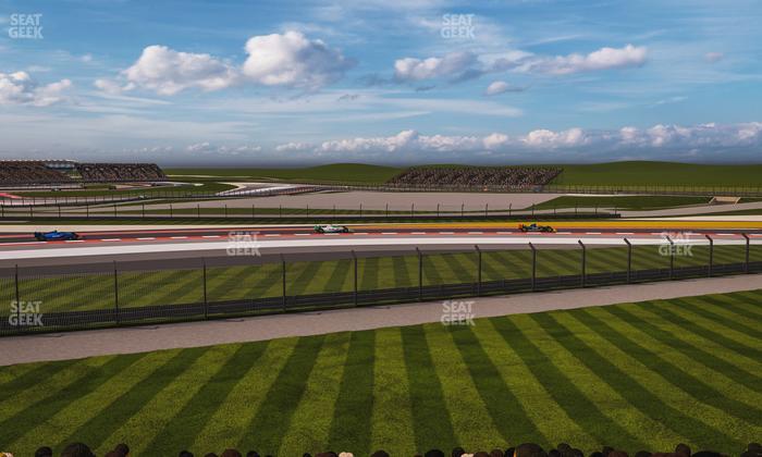Circuit of The Americas - Section Turn 4 Grandstand 16 Seat View