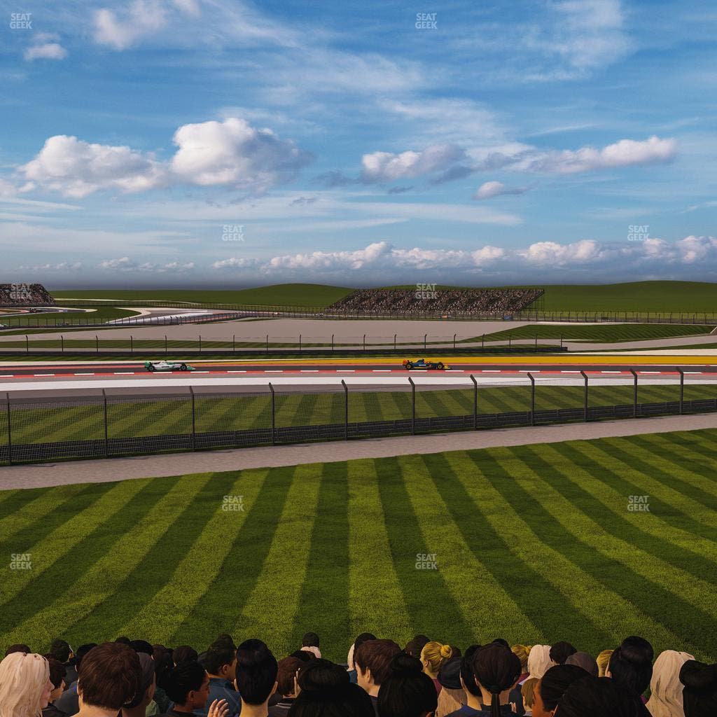 Circuit of The Americas - Section Turn 4 Grandstand 17 Seat View