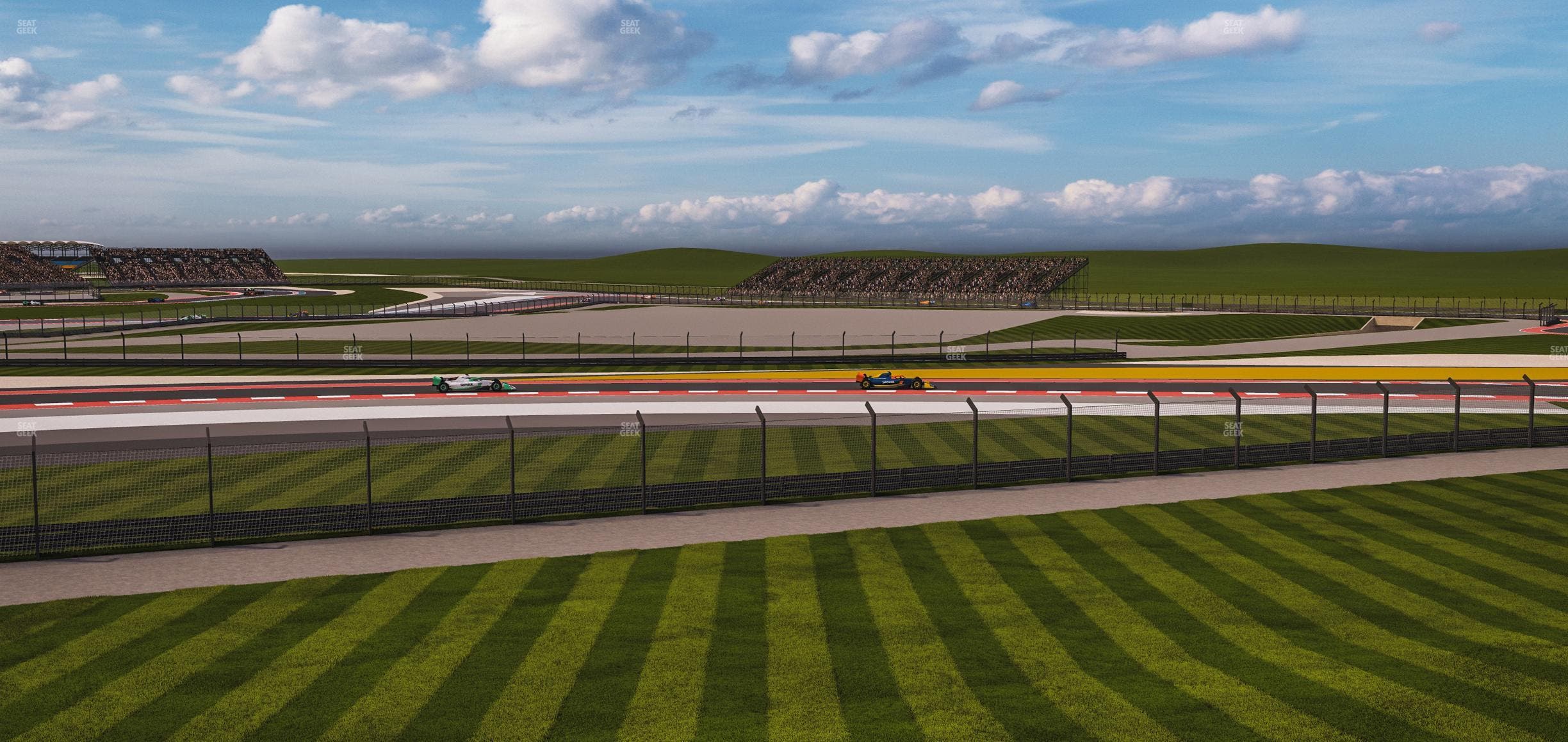 Circuit of The Americas - Section Turn 4 Grandstand 17 Seat View