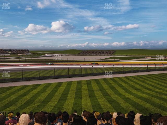 Circuit of The Americas - Section Turn 4 Grandstand 17 Seat View