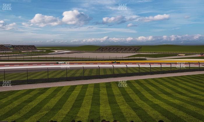 Circuit of The Americas - Section Turn 4 Grandstand 17 Seat View