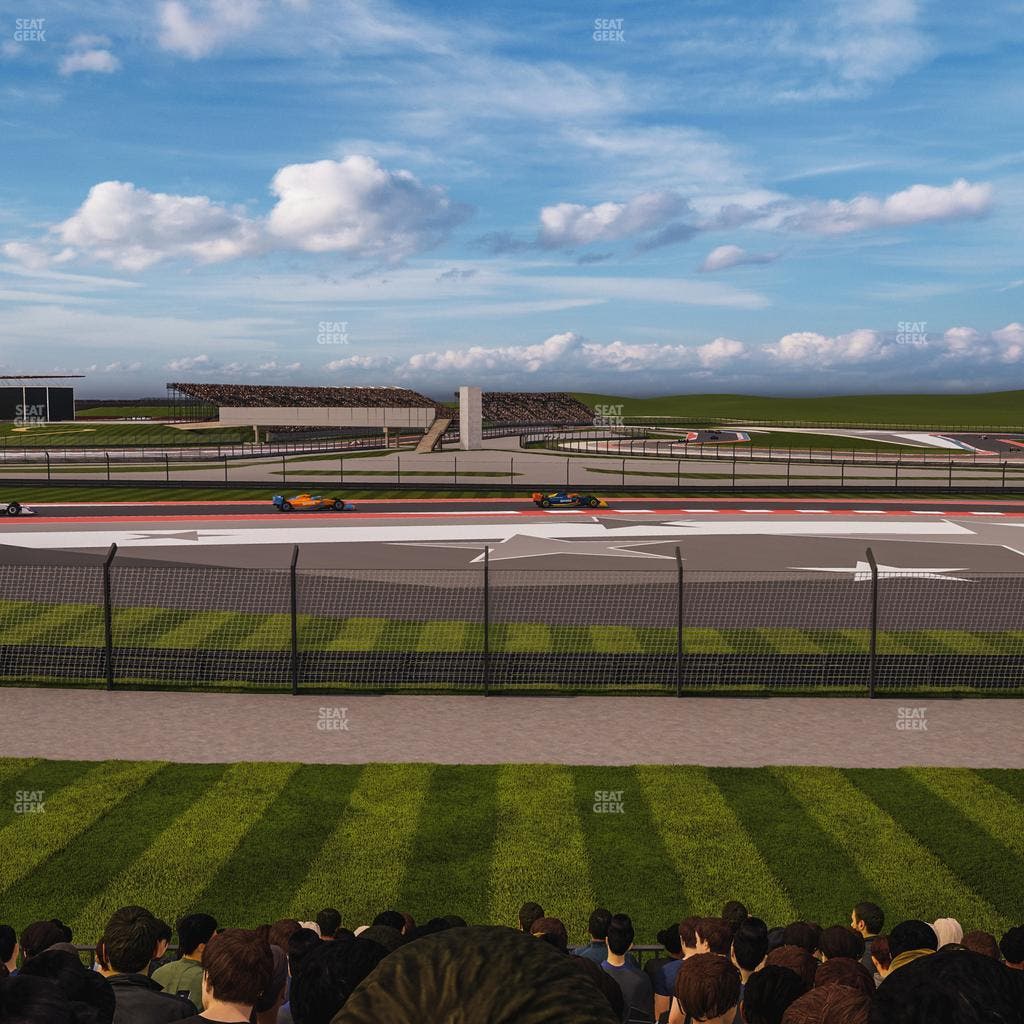 Circuit of The Americas - Section Turn 4 Grandstand 2 Seat View