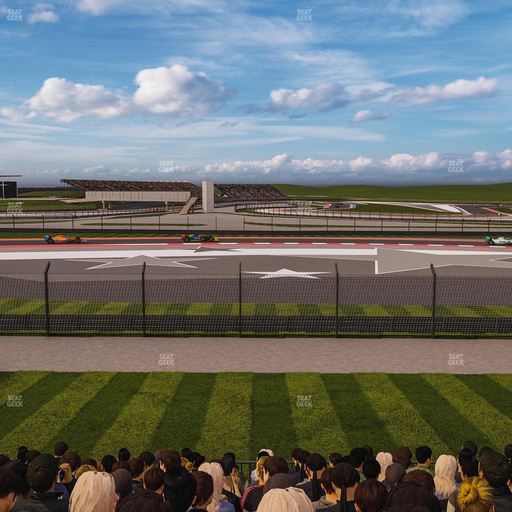 Circuit of The Americas - Section Turn 4 Grandstand 3 Seat View