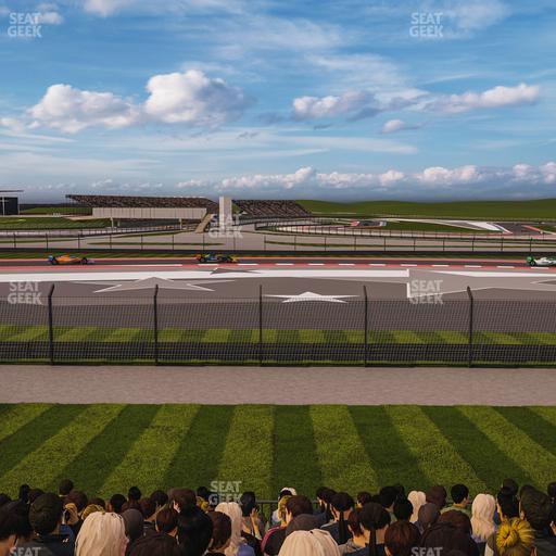 Circuit of The Americas - Section Turn 4 Grandstand 3 Seat View